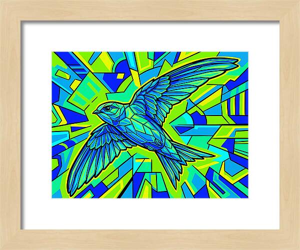 Swiftly Soaring Through Color
