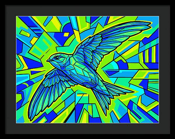 Swiftly Soaring Through Color