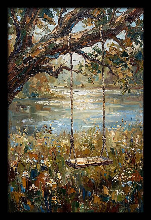 Swinging Serenity Beneath The Tree