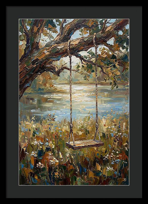 Swinging Serenity Beneath The Tree
