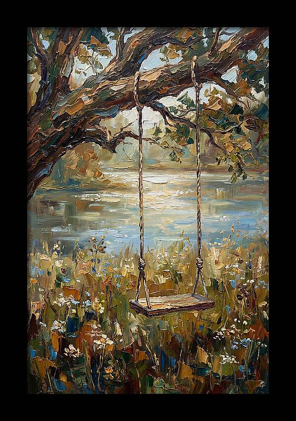 Swinging Serenity Beneath The Tree
