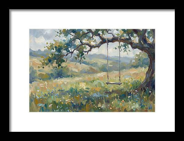 Swinging Through Natures Embrace