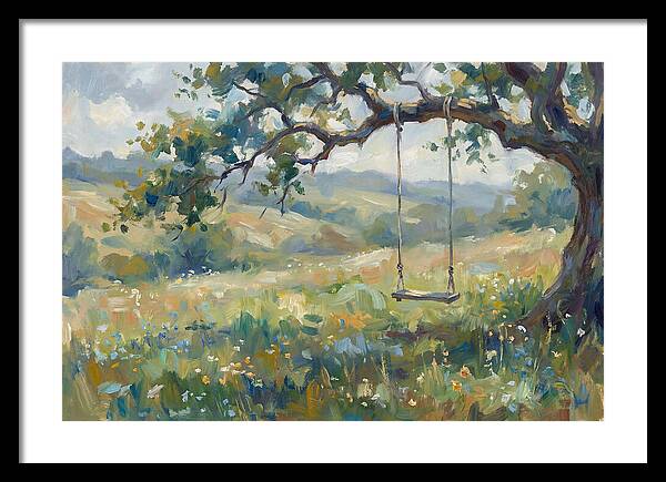 Swinging Through Natures Embrace