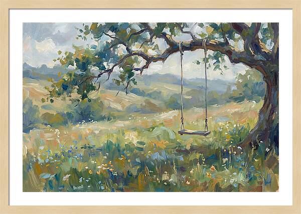 Swinging Through Natures Embrace