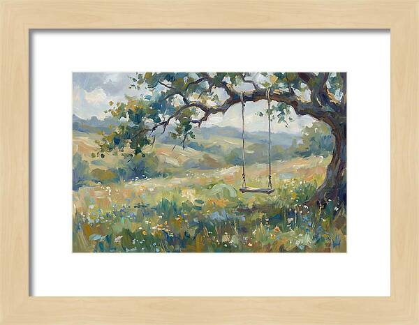 Swinging Through Natures Embrace