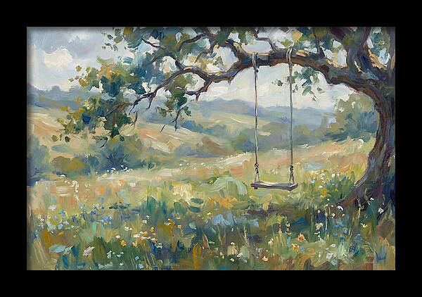 Swinging Through Natures Embrace