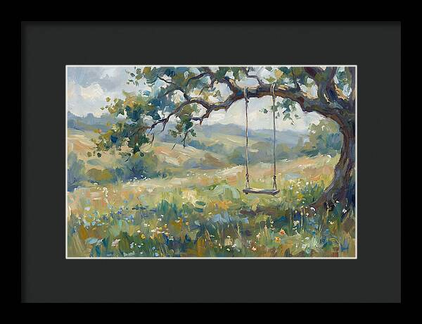Swinging Through Natures Embrace