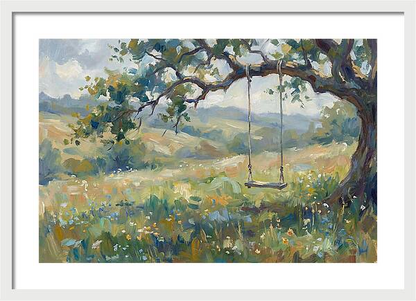 Swinging Through Natures Embrace