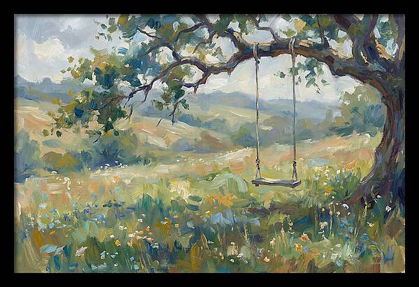 Swinging Through Natures Embrace