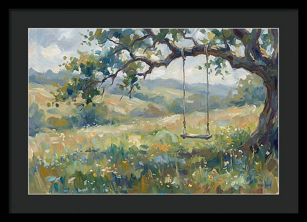 Swinging Through Natures Embrace