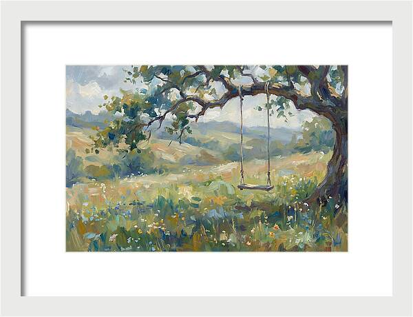 Swinging Through Natures Embrace