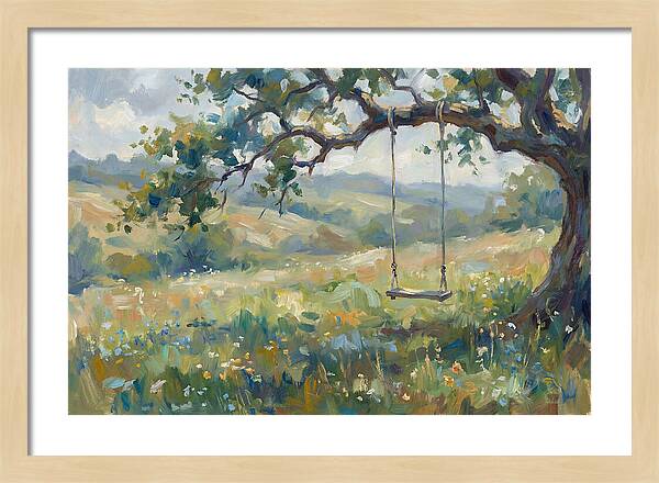 Swinging Through Natures Embrace