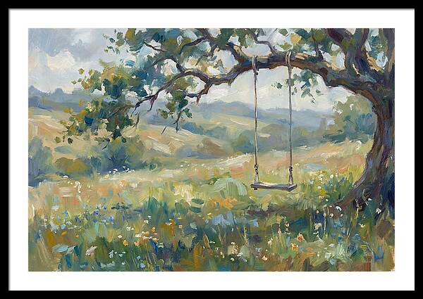 Swinging Through Natures Embrace