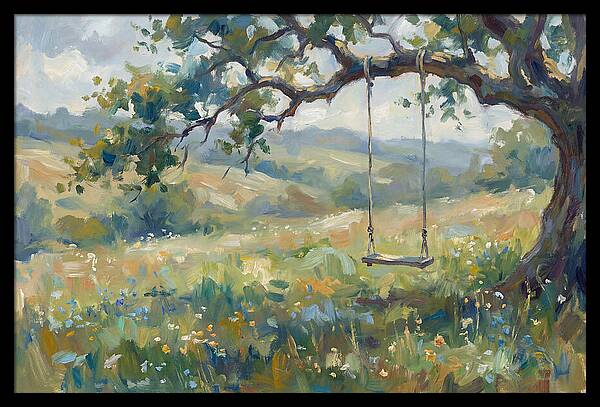 Swinging Through Natures Embrace