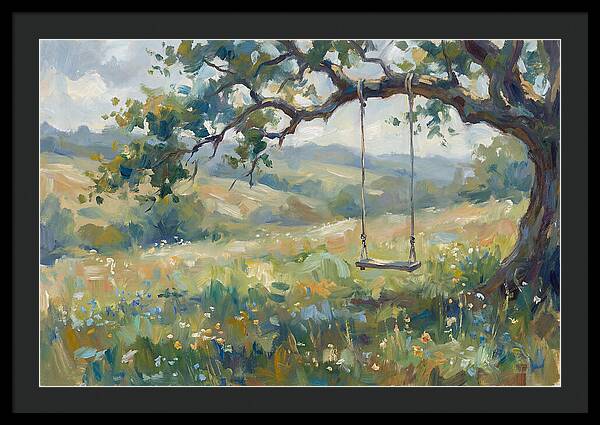 Swinging Through Natures Embrace