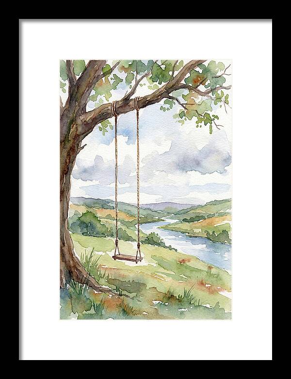 Swinging Through Natures Serenity