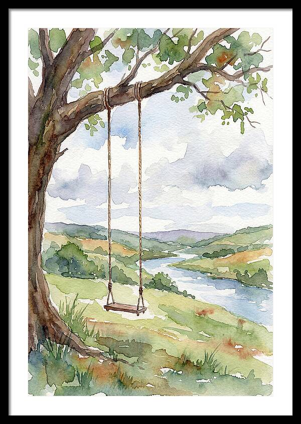 Swinging Through Natures Serenity