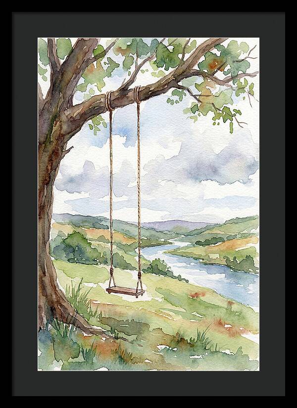 Swinging Through Natures Serenity