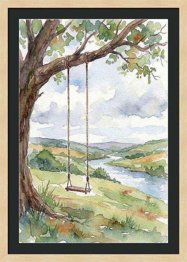 Swinging Through Natures Serenity