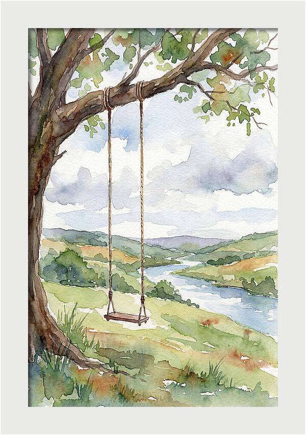 Swinging Through Natures Serenity