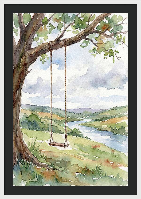 Swinging Through Natures Serenity