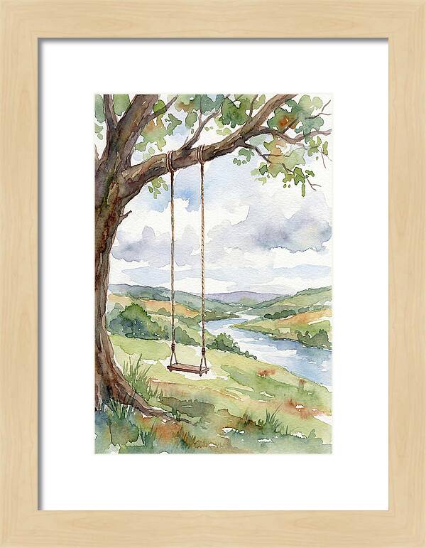 Swinging Through Natures Serenity
