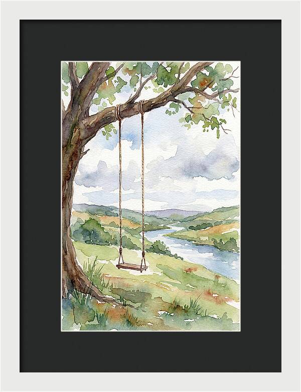 Swinging Through Natures Serenity