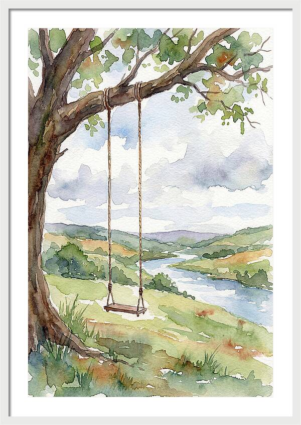 Swinging Through Natures Serenity
