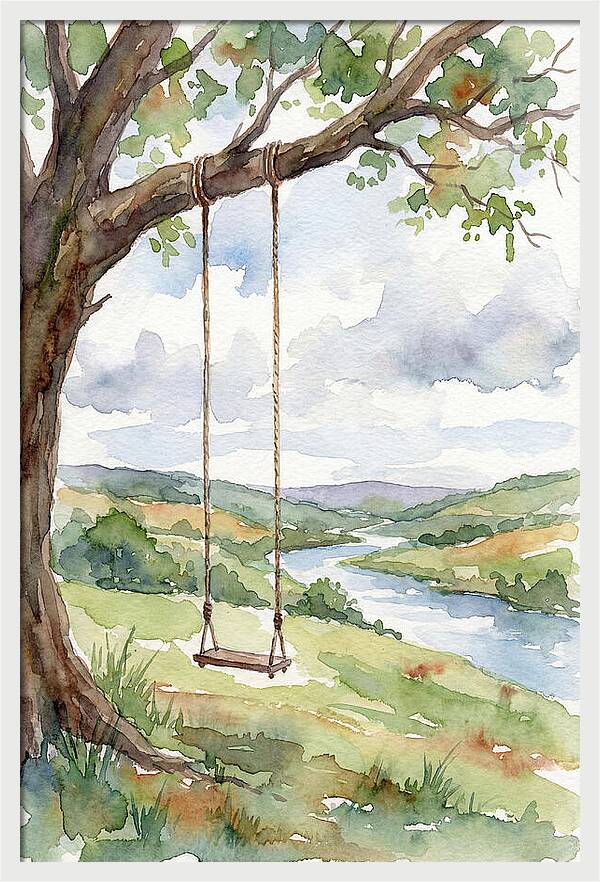 Swinging Through Natures Serenity