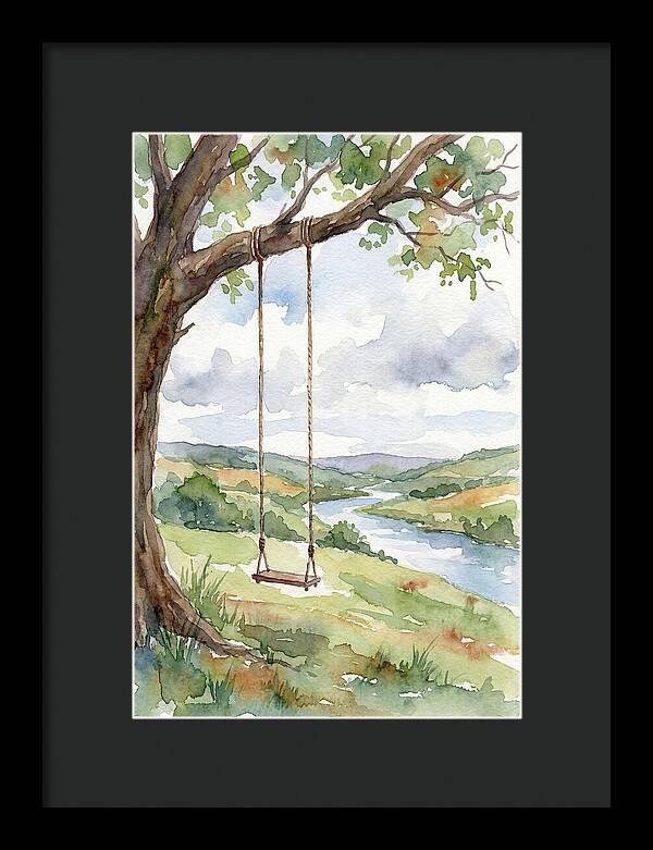 Swinging Through Natures Serenity