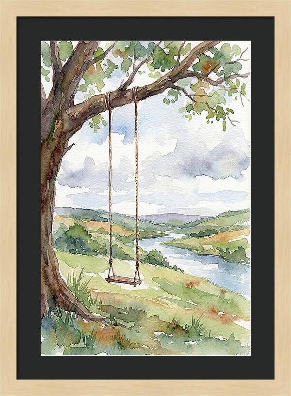 Swinging Through Natures Serenity