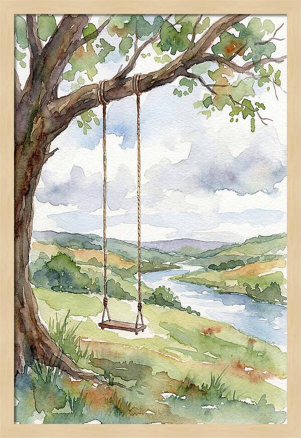 Swinging Through Natures Serenity
