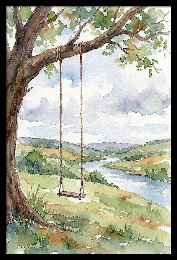 Swinging Through Natures Serenity