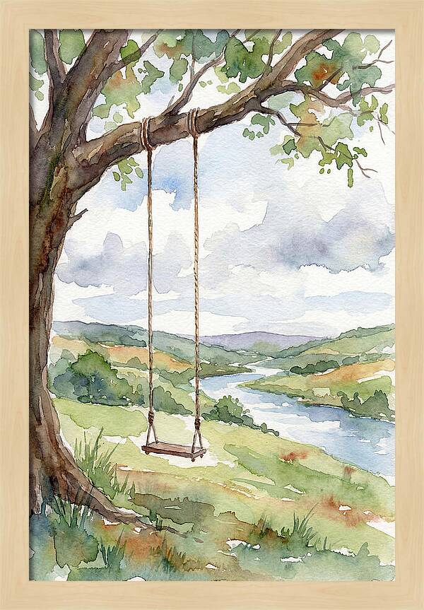 Swinging Through Natures Serenity