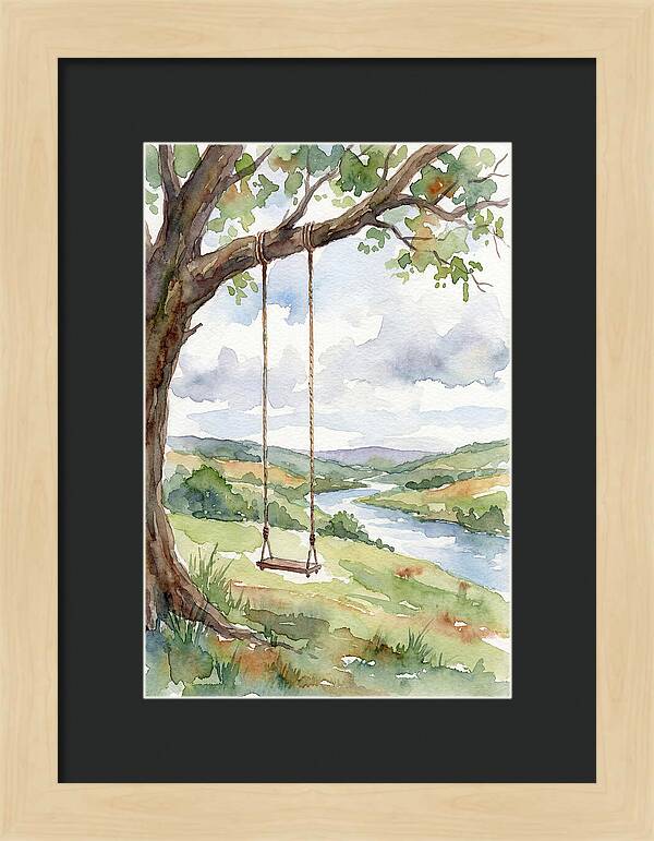 Swinging Through Natures Serenity