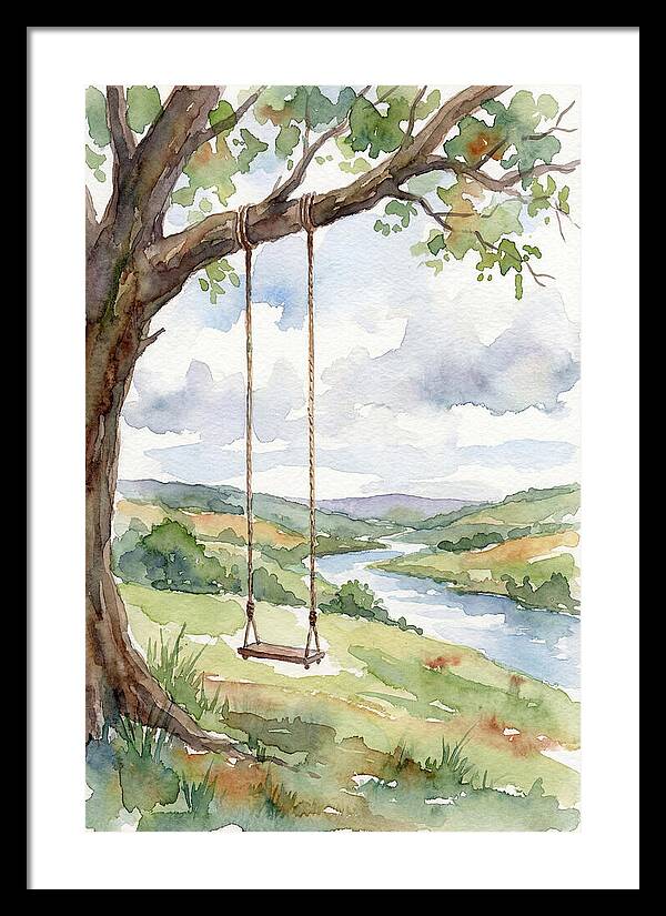 Swinging Through Natures Serenity