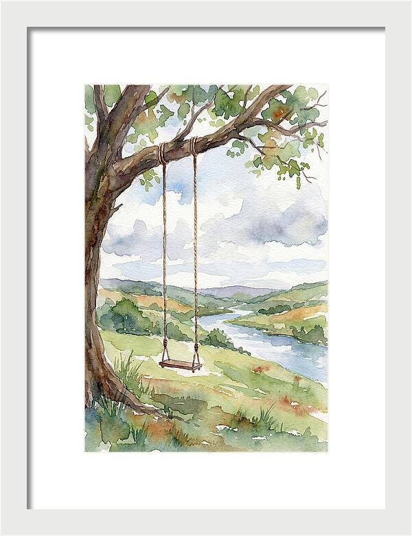 Swinging Through Natures Serenity