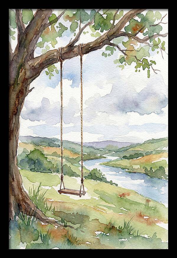 Swinging Through Natures Serenity