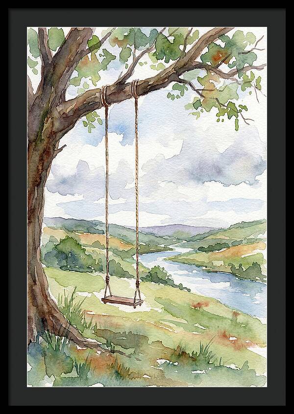 Swinging Through Natures Serenity