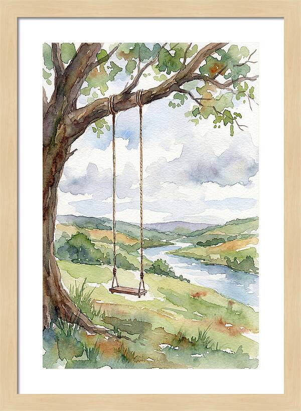 Swinging Through Natures Serenity