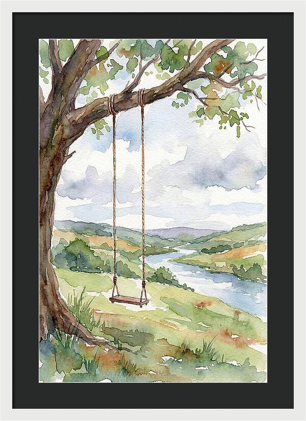 Swinging Through Natures Serenity