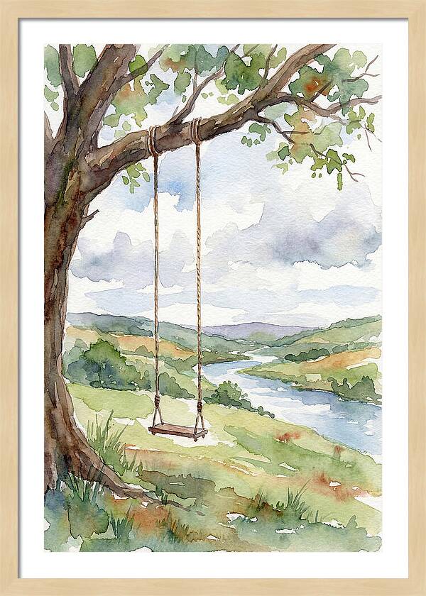 Swinging Through Natures Serenity