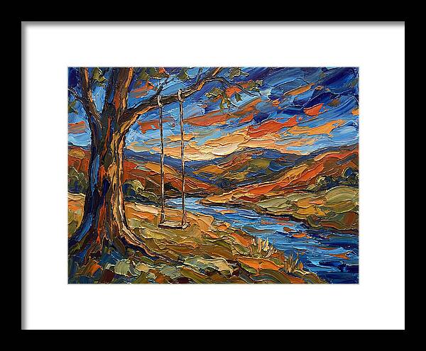 Swinging Through Vibrant Landscapes