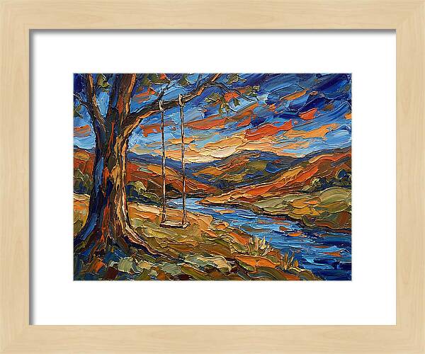Swinging Through Vibrant Landscapes