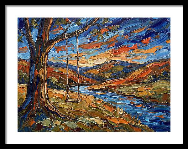 Swinging Through Vibrant Landscapes
