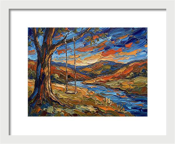 Swinging Through Vibrant Landscapes