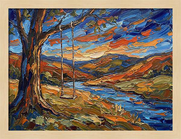Swinging Through Vibrant Landscapes