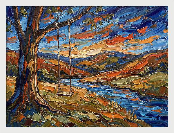 Swinging Through Vibrant Landscapes