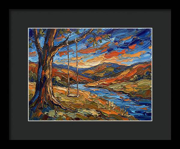 Swinging Through Vibrant Landscapes