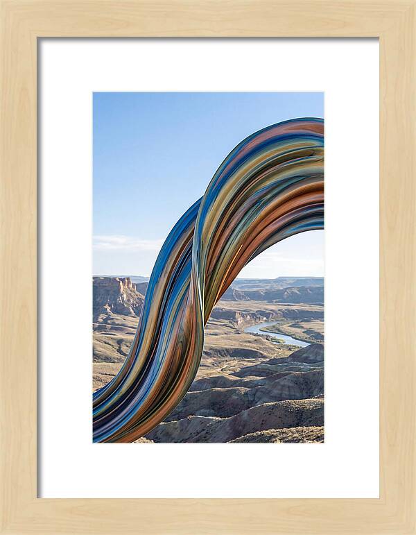 Swirl Of Metallic Paint